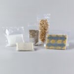 Verschiedene Ding verpackt in eine Vakuumverpackung