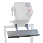 Ein Heißsiegelgerät HSG mit Zubehör Beutelauflage.