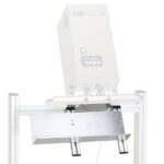 Höhenverstellbare Beutelauflage vom ISG .