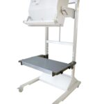 Beutelunterstützung mit Gerätewagen