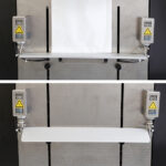 Beutelauflage mit Anstecktisch