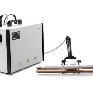 Die Folienschweißzange SZ Control mit Impulsgeber.