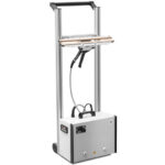 Ein Trolley für eine Folienschweißzange SZ Control mit Aufhängemöglichkeit.