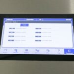 Touchpanel für das Folienschweißgerät ISTMEDPLUS