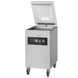 Ein bewegliches Vacuumkammergerät auf Rollen