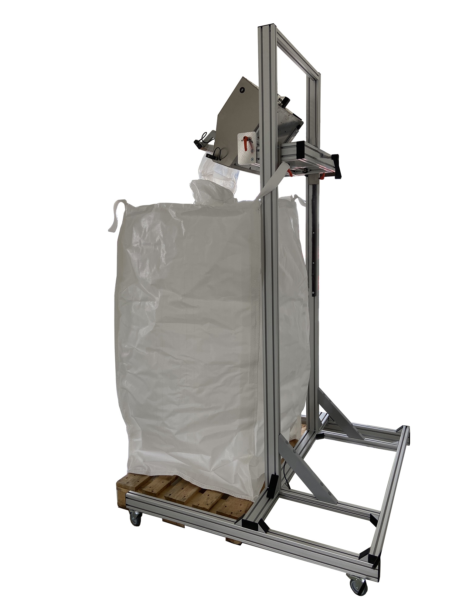 Powersealer mit Gerätewagen in Sonderausführung für BigBags